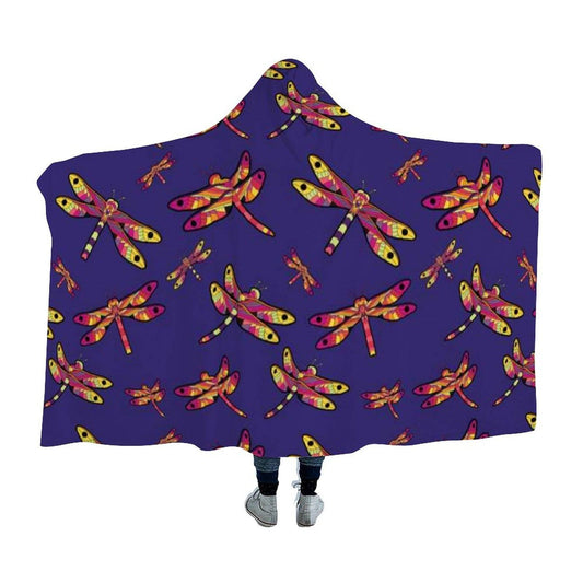 Gathering Purple Hooded Blanket blanket 49 Dzine 