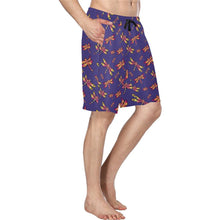 Load image into Gallery viewer, Gathering Purple Men&#39;s All Over Print Casual Shorts (Model L23) Men&#39;s Casual Shorts (L23) e-joyer 
