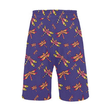 Load image into Gallery viewer, Gathering Purple Men&#39;s All Over Print Casual Shorts (Model L23) Men&#39;s Casual Shorts (L23) e-joyer 
