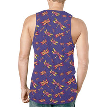 Load image into Gallery viewer, Gathering Purple New All Over Print Tank Top for Men (Model T46) New All Over Print Tank Top for Men (T46) e-joyer 
