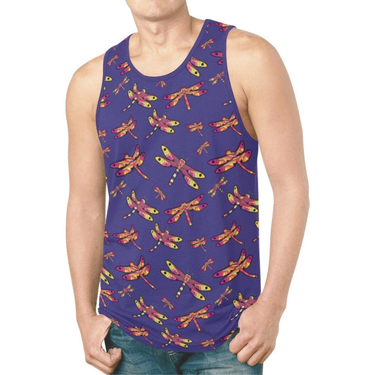 Gathering Purple New All Over Print Tank Top for Men (Model T46) New All Over Print Tank Top for Men (T46) e-joyer 