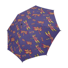 Load image into Gallery viewer, Gathering Purple Semi-Automatic Foldable Umbrella (Model U05) Semi-Automatic Foldable Umbrella e-joyer 
