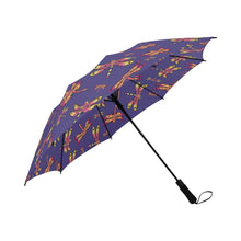 Load image into Gallery viewer, Gathering Purple Semi-Automatic Foldable Umbrella (Model U05) Semi-Automatic Foldable Umbrella e-joyer 
