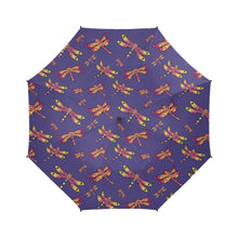 Load image into Gallery viewer, Gathering Purple Semi-Automatic Foldable Umbrella (Model U05) Semi-Automatic Foldable Umbrella e-joyer 
