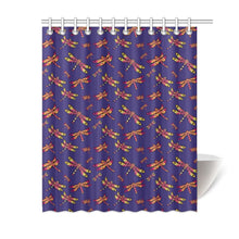 Load image into Gallery viewer, Gathering Purple Shower Curtain 60&quot;x72&quot; Shower Curtain 60&quot;x72&quot; e-joyer 
