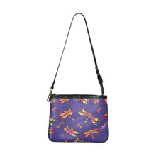 Load image into Gallery viewer, Gathering Purple Small Shoulder Bag (Model 1710) Small Shoulder Bag (1710) e-joyer 
