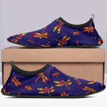 Load image into Gallery viewer, Gathering Purple Sockamoccs Slip On Shoes Herman 

