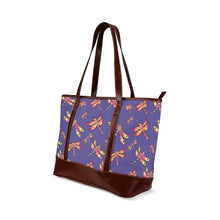 Load image into Gallery viewer, Gathering Purple Tote Handbag (Model 1642) Tote Handbags (1642) e-joyer 
