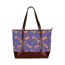 Load image into Gallery viewer, Gathering Purple Tote Handbag (Model 1642) Tote Handbags (1642) e-joyer 
