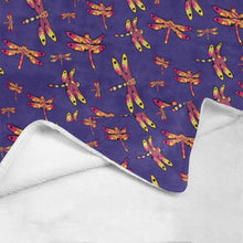 Load image into Gallery viewer, Gathering Purple Ultra-Soft Micro Fleece Blanket 40&quot;x50&quot; Ultra-Soft Blanket 40&#39;&#39;x50&#39;&#39; e-joyer 
