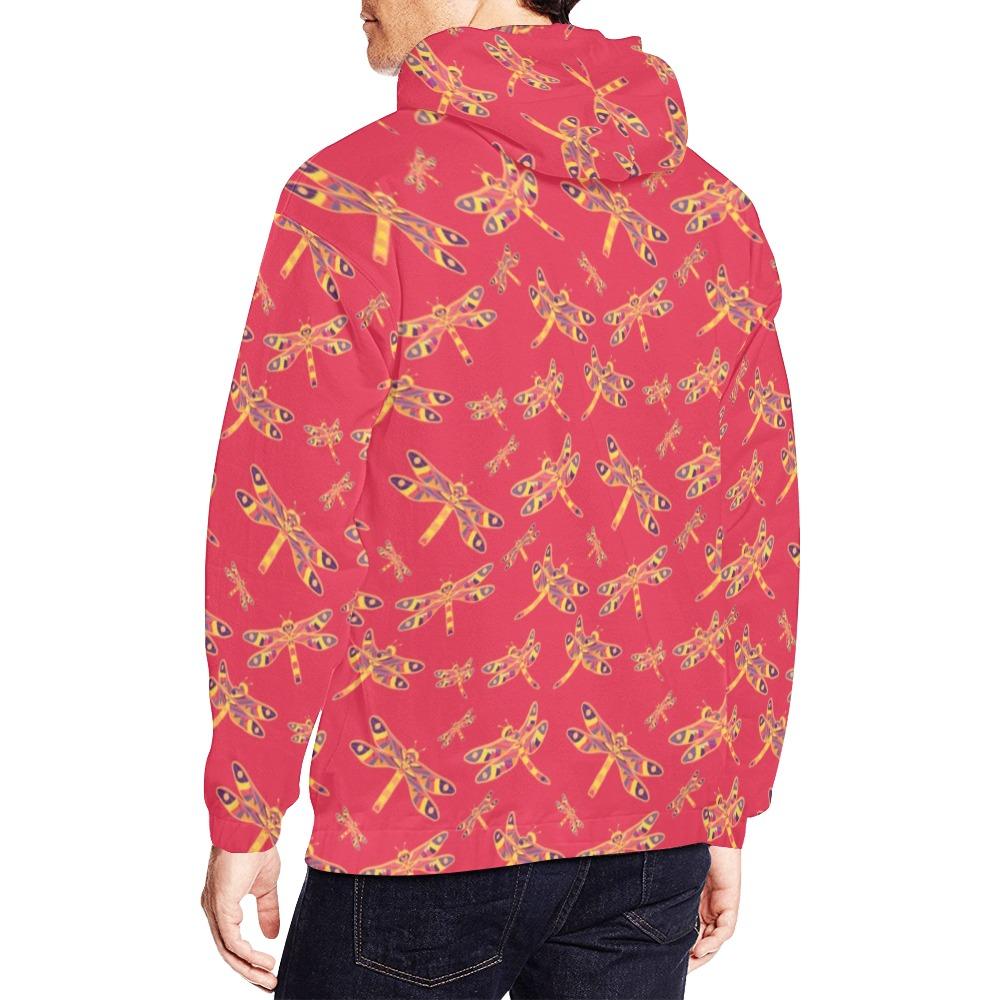 Gathering Rouge All Over Print Hoodie for Men (USA Size) (Model H13) All Over Print Hoodie for Men (H13) e-joyer 