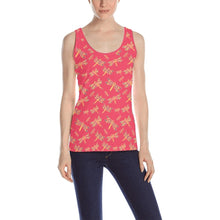 Load image into Gallery viewer, Gathering Rouge All Over Print Tank Top for Women (Model T43) All Over Print Tank Top for Women (T43) e-joyer 
