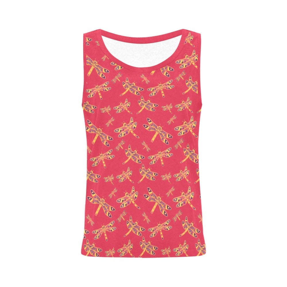 Gathering Rouge All Over Print Tank Top for Women (Model T43) All Over Print Tank Top for Women (T43) e-joyer 