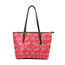 Load image into Gallery viewer, Gathering Rouge Leather Tote Bag/Large (Model 1640) Leather Tote Bag (1640) e-joyer 
