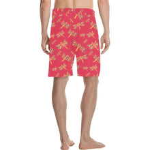 Load image into Gallery viewer, Gathering Rouge Men&#39;s All Over Print Casual Shorts (Model L23) Men&#39;s Casual Shorts (L23) e-joyer 
