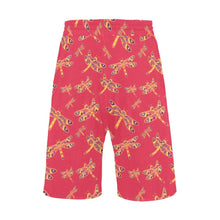 Load image into Gallery viewer, Gathering Rouge Men&#39;s All Over Print Casual Shorts (Model L23) Men&#39;s Casual Shorts (L23) e-joyer 
