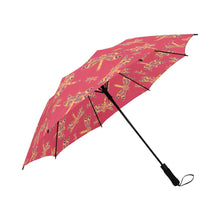 Load image into Gallery viewer, Gathering Rouge Semi-Automatic Foldable Umbrella (Model U05) Semi-Automatic Foldable Umbrella e-joyer 
