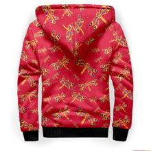 Load image into Gallery viewer, Gathering Rouge Sherpa Hoodie hoodie Herman 
