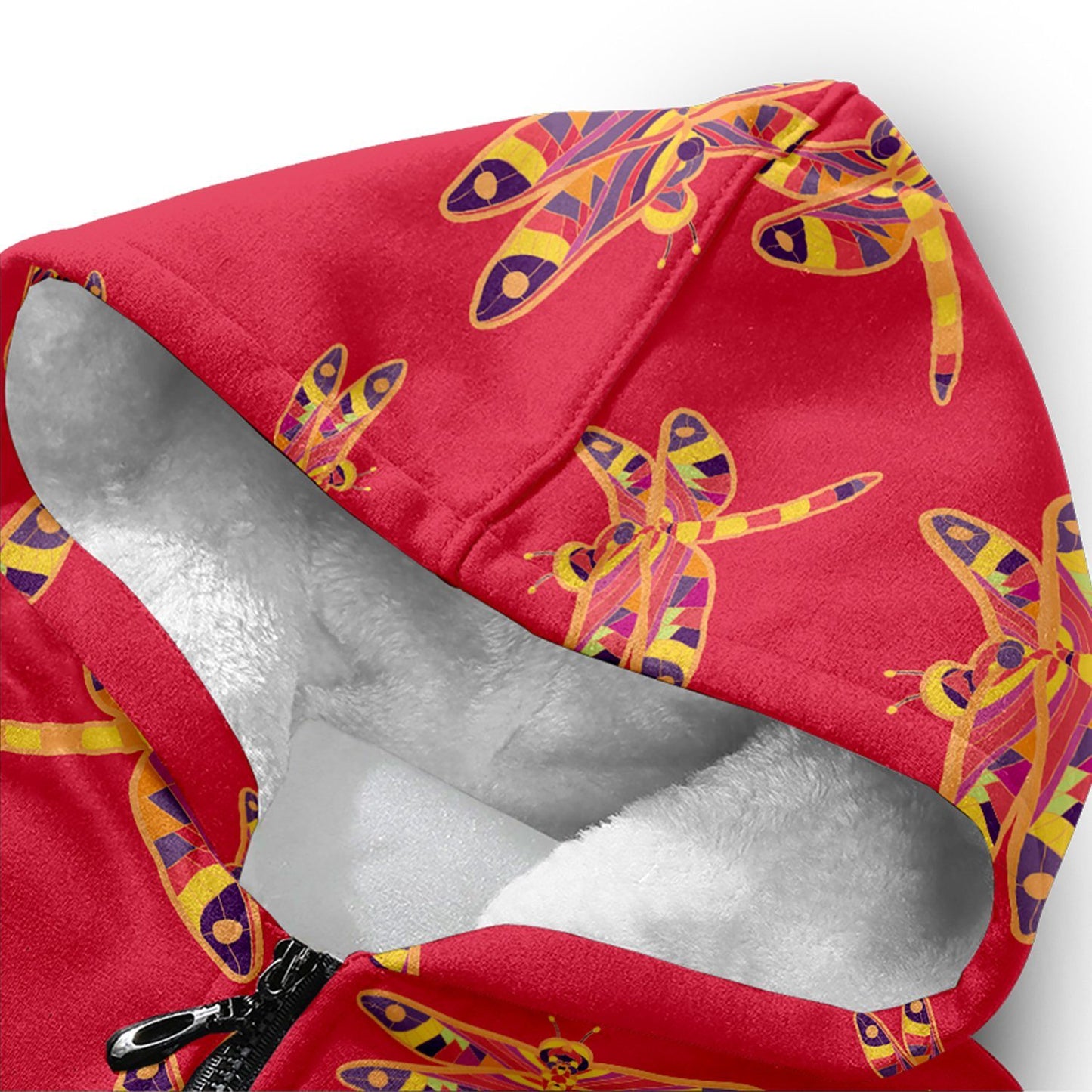 Gathering Rouge Sherpa Hoodie hoodie Herman 