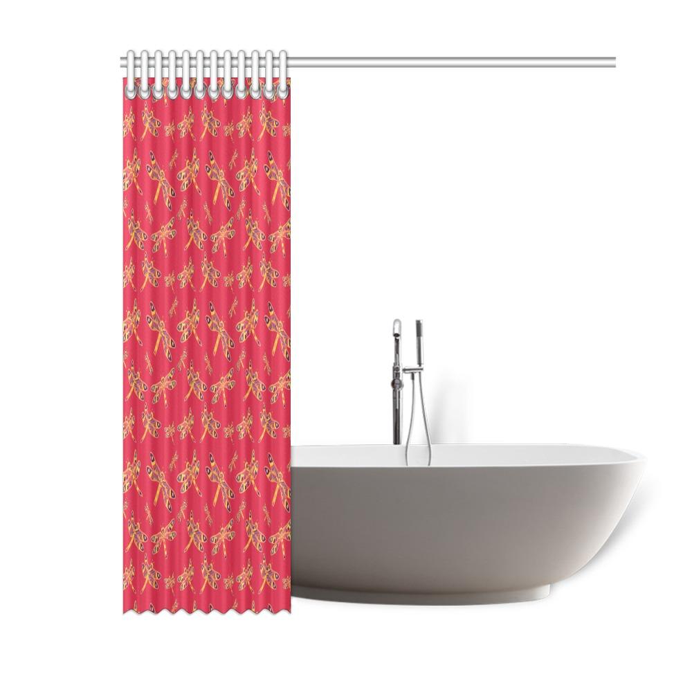 Gathering Rouge Shower Curtain 60"x72" Shower Curtain 60"x72" e-joyer 