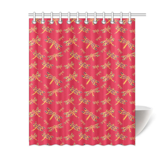 Gathering Rouge Shower Curtain 60"x72" Shower Curtain 60"x72" e-joyer 