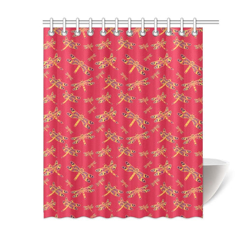 Gathering Rouge Shower Curtain 60