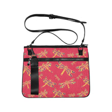 Load image into Gallery viewer, Gathering Rouge Slim Clutch Bag (Model 1668) Slim Clutch Bags (1668) e-joyer 
