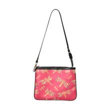 Load image into Gallery viewer, Gathering Rouge Small Shoulder Bag (Model 1710) Small Shoulder Bag (1710) e-joyer 
