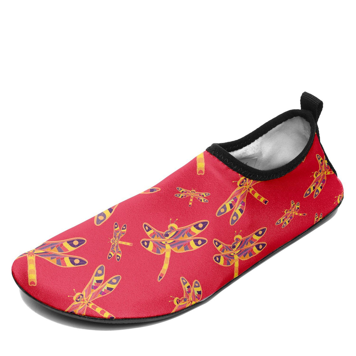 Gathering Rouge Sockamoccs – Unisex Slip-On Shoes by 49 Dzine