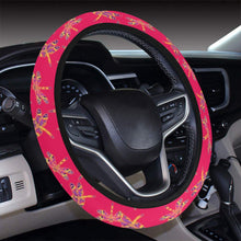 Load image into Gallery viewer, Gathering Rouge Steering Wheel Cover with Elastic Edge Steering Wheel Cover with Elastic Edge e-joyer 
