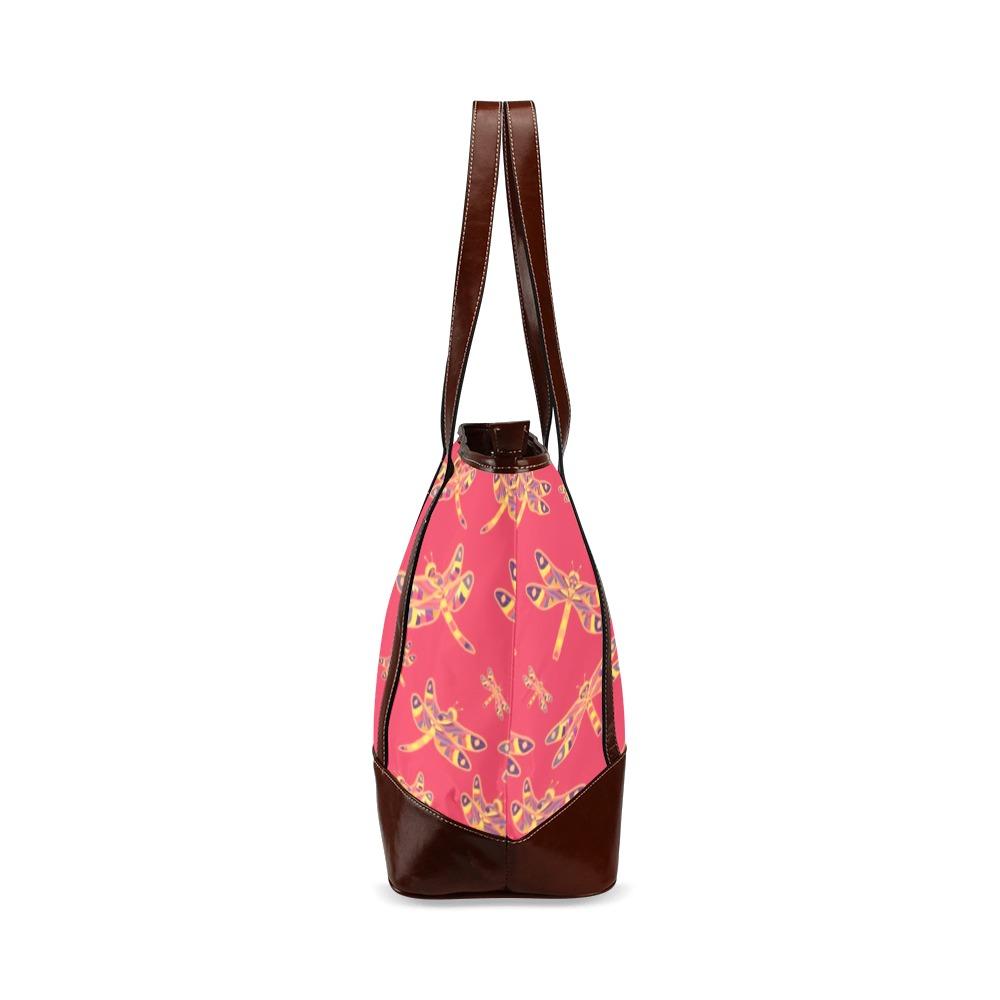 Gathering Rouge Tote Handbag (Model 1642) Tote Handbags (1642) e-joyer 