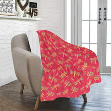 Load image into Gallery viewer, Gathering Rouge Ultra-Soft Micro Fleece Blanket 40&quot;x50&quot; Ultra-Soft Blanket 40&#39;&#39;x50&#39;&#39; e-joyer 
