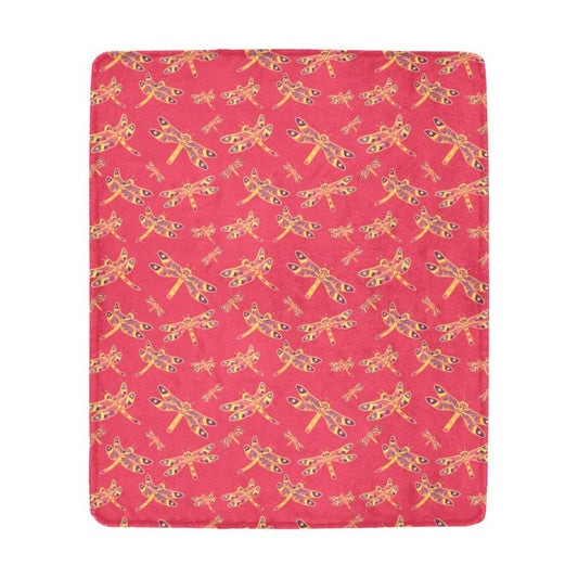 Gathering Rouge Ultra-Soft Micro Fleece Blanket 50"x60" Ultra-Soft Blanket 50''x60'' e-joyer 