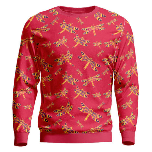 Gathering Rouge Unisex Crewneck Long Sleeve Top Herman 