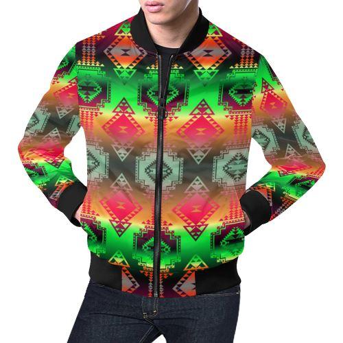 Gathering Sky All Over Print Bomber Jacket for Men/Large Size (Model H19) All Over Print Bomber Jacket for Men/Large (H19) e-joyer 