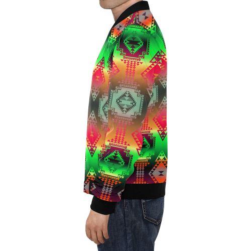 Gathering Sky All Over Print Bomber Jacket for Men/Large Size (Model H19) All Over Print Bomber Jacket for Men/Large (H19) e-joyer 