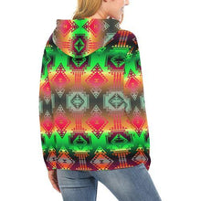 Load image into Gallery viewer, Gathering Sky Women&#39;s All Over Print Hoodie (USA Size) (Model H13) Hoodies e-joyer 
