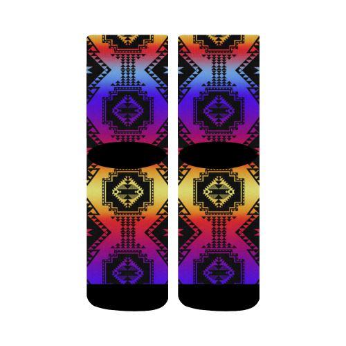 Gathering Sunset Crew Socks Crew Socks e-joyer 