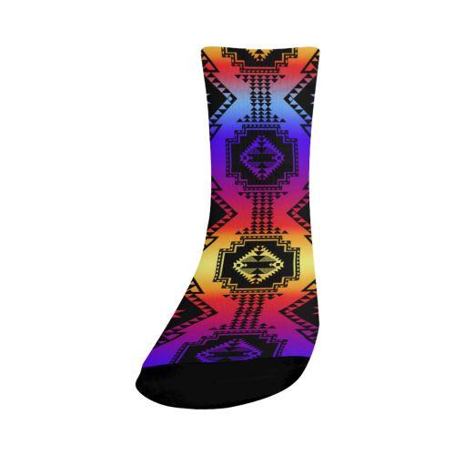 Gathering Sunset Crew Socks Crew Socks e-joyer 