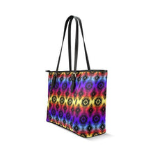 Load image into Gallery viewer, Gathering Sunset Tote Bag/Large (Model 1640) Leather Tote Bag (1640) e-joyer 
