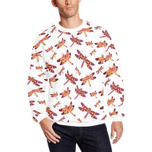 Load image into Gallery viewer, Gathering White All Over Print Crewneck Sweatshirt for Men (Model H18) shirt e-joyer 
