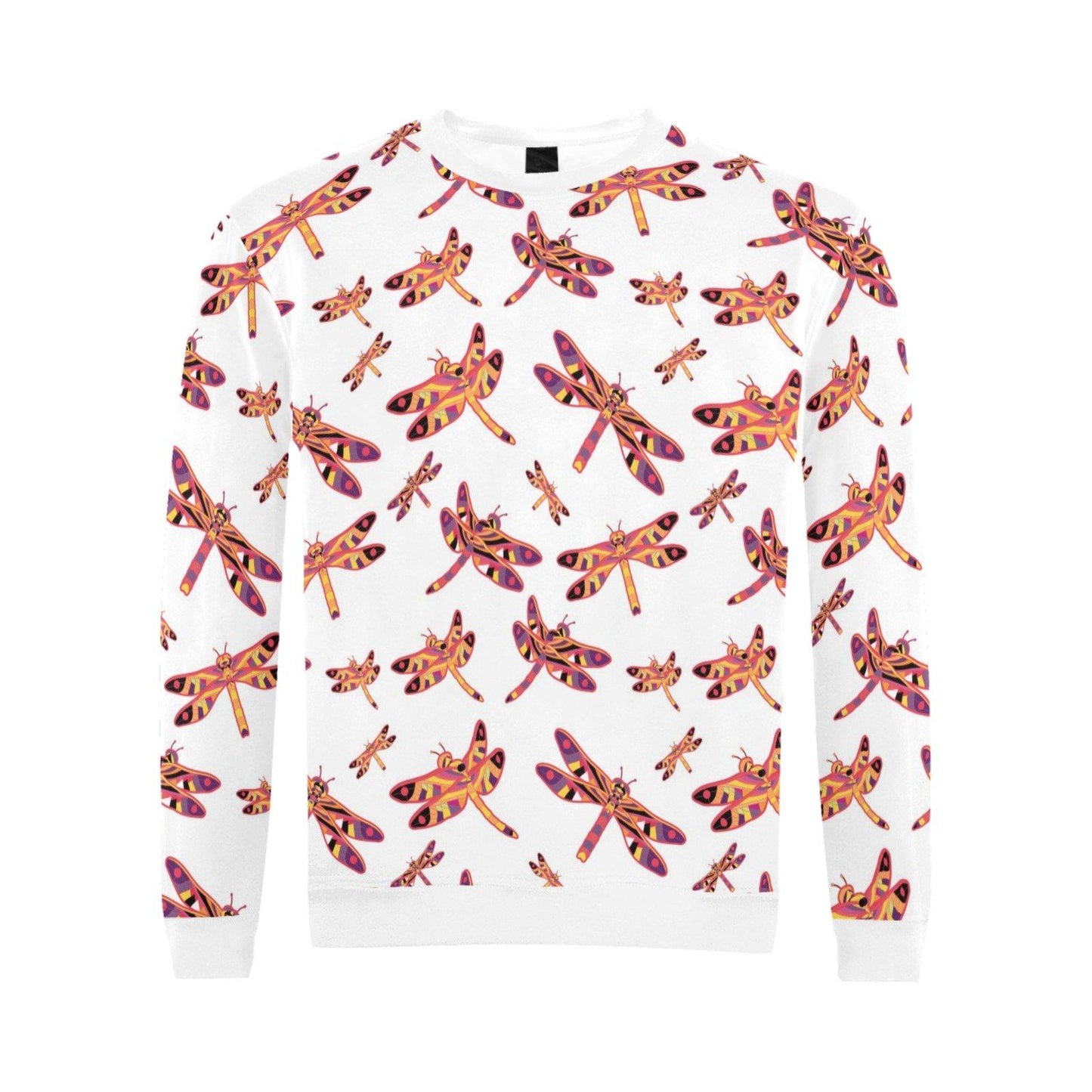 Gathering White All Over Print Crewneck Sweatshirt for Men (Model H18) shirt e-joyer 