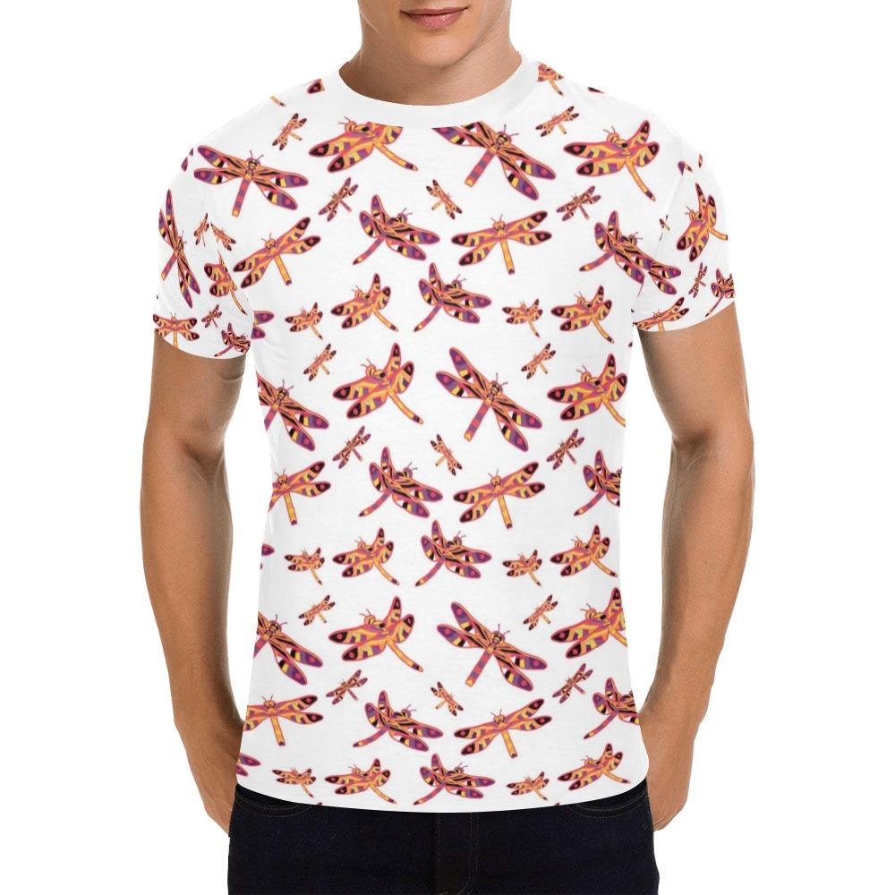 Gathering White All Over Print T-Shirt for Men (USA Size) (Model T40) All Over Print T-Shirt for Men (T40) e-joyer 