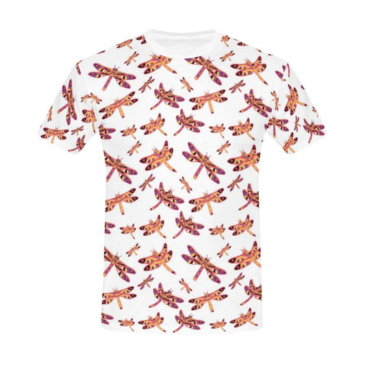 Gathering White All Over Print T-Shirt for Men (USA Size) (Model T40) All Over Print T-Shirt for Men (T40) e-joyer 