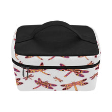 Load image into Gallery viewer, Gathering White Cosmetic Bag/Large (Model 1658) bag e-joyer 
