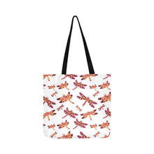 Load image into Gallery viewer, Gathering White Reusable Shopping Bag Model 1660 (Two sides) Shopping Tote Bag (1660) e-joyer 
