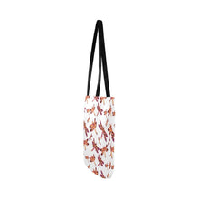 Load image into Gallery viewer, Gathering White Reusable Shopping Bag Model 1660 (Two sides) Shopping Tote Bag (1660) e-joyer 
