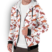 Load image into Gallery viewer, Gathering White Sherpa Hoodie hoodie Herman 
