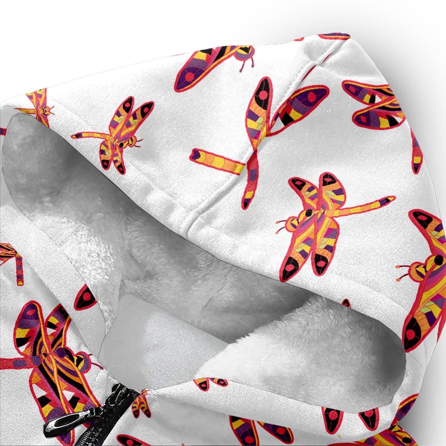 Gathering White Sherpa Hoodie hoodie Herman 