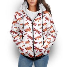 Load image into Gallery viewer, Gathering White Sherpa Hoodie hoodie Herman 
